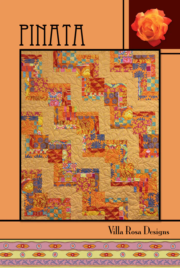 Villa Rosa Pinata Quilt Pattern