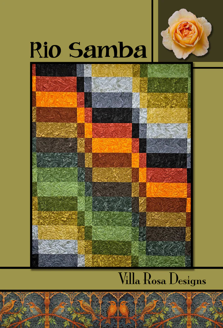 Villa Rosa Rio Samba Pattern