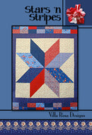 Villa Rosa Stars & Stripes Quilt Pattern