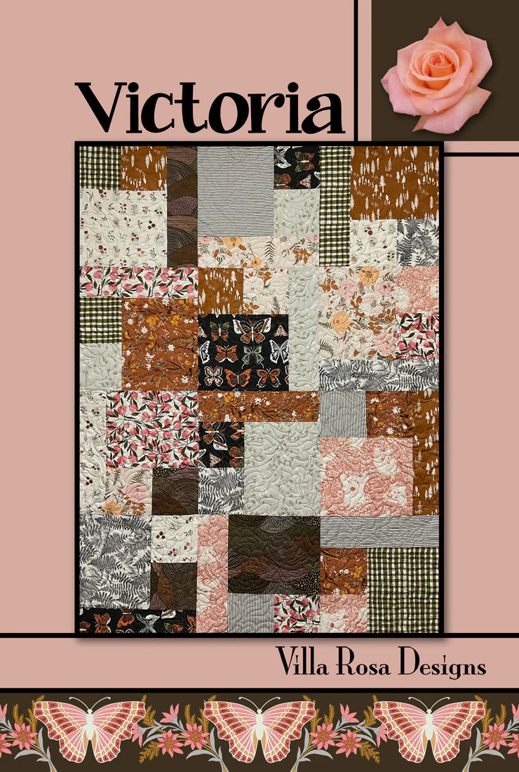 Villa Rosa Victoria Quilt Pattern