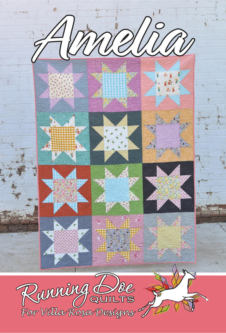 Villa Rosa Amelia Quilt Pattern