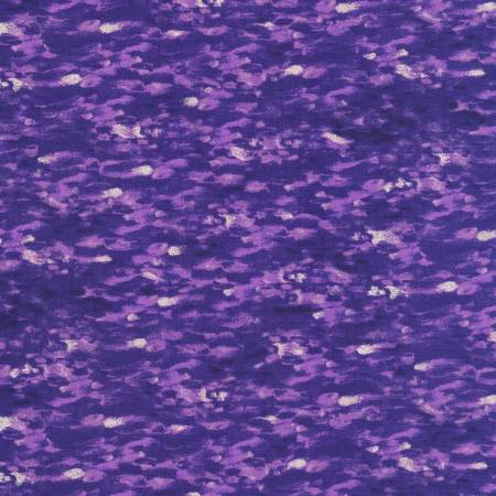 Robert Kaufman In The Moonlight Water Lilac Metallic Fabric ONLINE ONLY