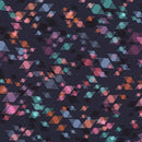 Robert Kaufman Wishwell Wilshire Night Geo Blue Fabric ONLINE PURCHASE ONLY