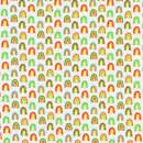 Robert Kaufman Chili Smiles Rainbow Ivory Fabric ONLINE PURCHASE ONLY