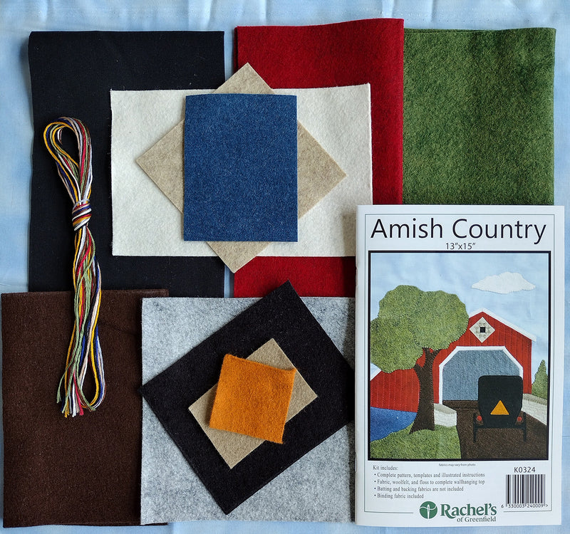 Rachels Of Greenfield Amish Country Wall Quilt Kit