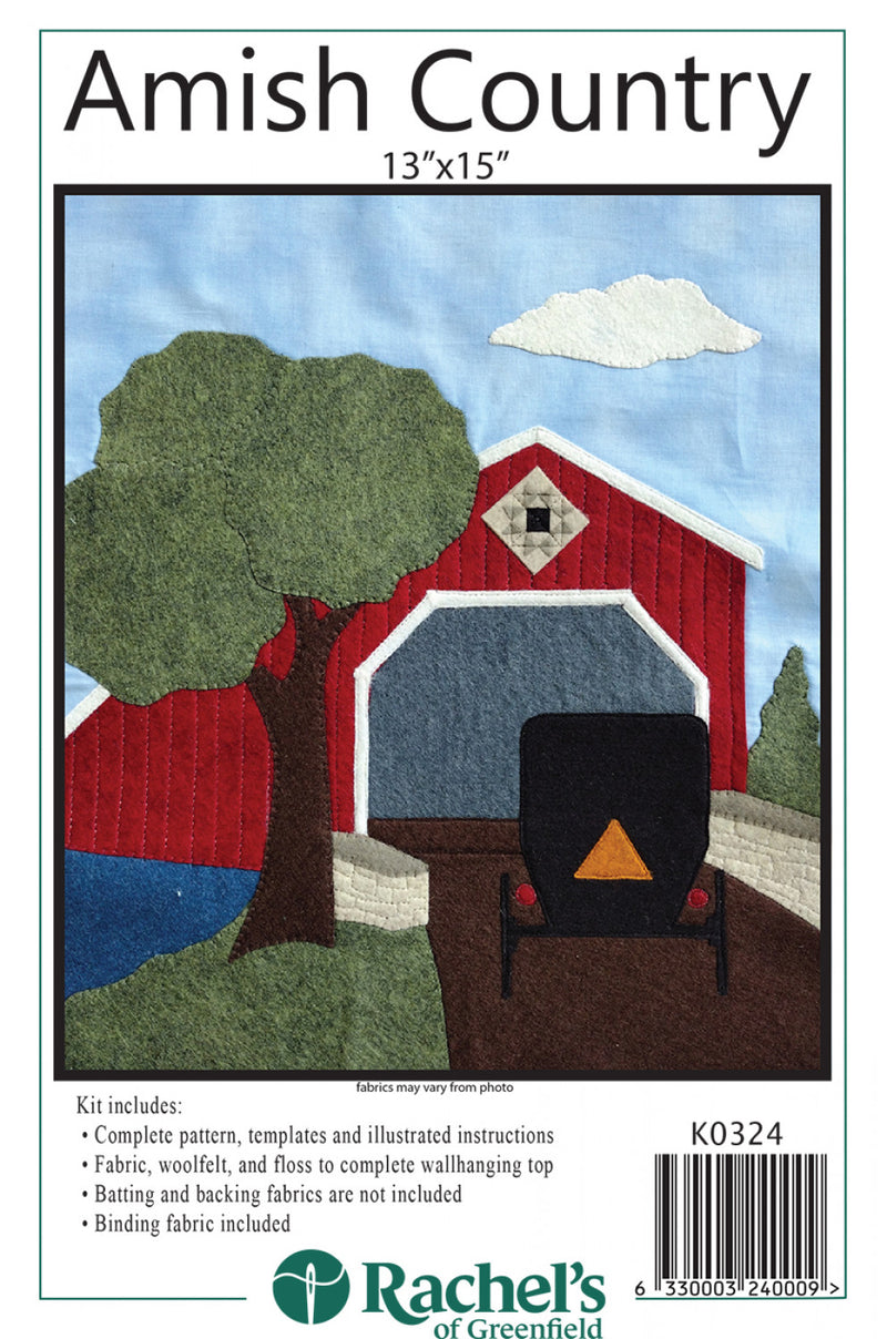 Rachels Of Greenfield Amish Country Wall Quilt Kit