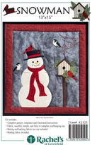 Snowman Wool Applique Wall Hanging Kit