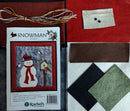 Snowman Wool Applique Wall Hanging Kit