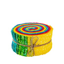 Riley Blake Expressions Rainbow Brights Batiks Rolie Polie