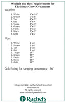 Rachels Of Greenfield Christmas Cows Ornaments Pattern