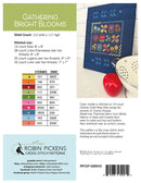 Gathering Bright Blooms Cross Stitch Pattern