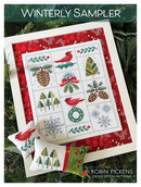 Winterly Sampler Cross Stitch Pattern