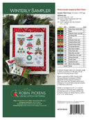 Winterly Sampler Cross Stitch Pattern