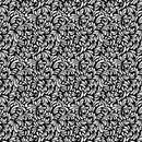 P & B Textiles Salt And Pepper Flourishes Black Fabric