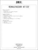 Laser Cut Kit Reginald Racoon Quilt By Madi Hastings