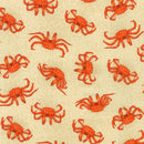 Robert Kaufman Catch Of The Day Crab Toss Sand Fabric ONLINE PURCHASE ONLY