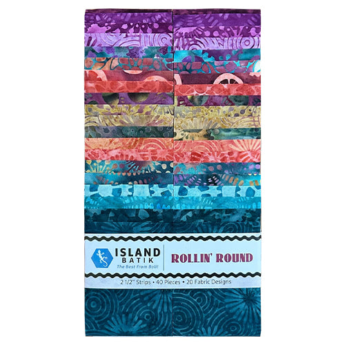 Island Batik Rollin' Round Batik Strip Pack