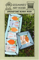 Springtime Bunny Table Runner And Wall Hanging Pattern