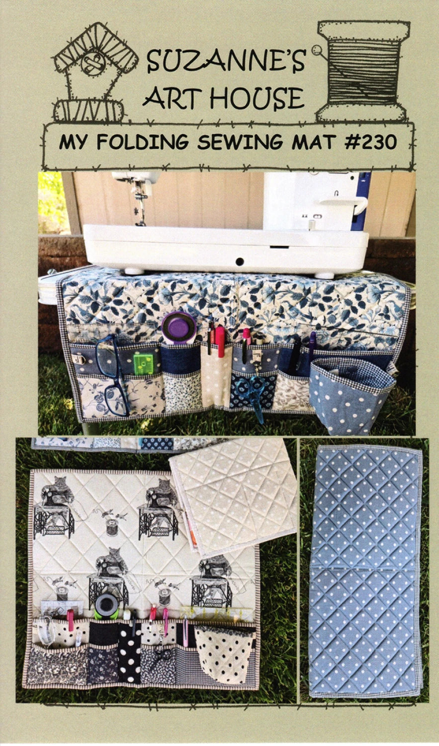 My Folding Sewing Mat Pattern