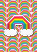 Happy Highway Rainbow Sticker