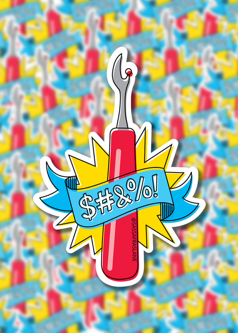 Seam Ripper Sticker