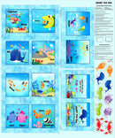 Clothworks Under The Sea Cloth Book Panel