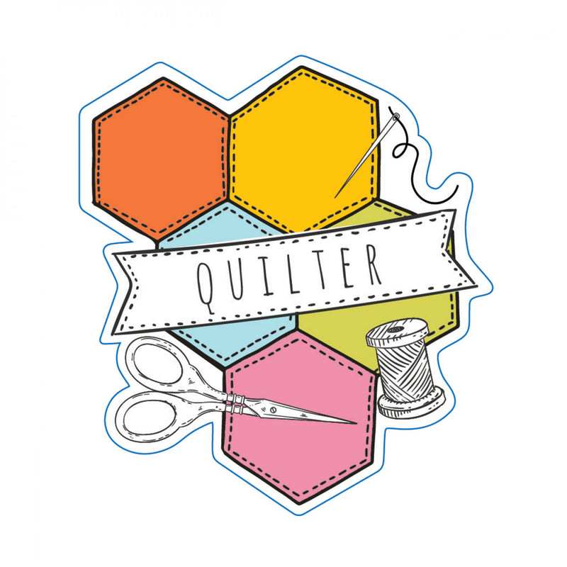 Quilter Sticker