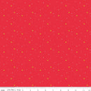 Riley Blake Sparkler Heart Riley Red Fabric