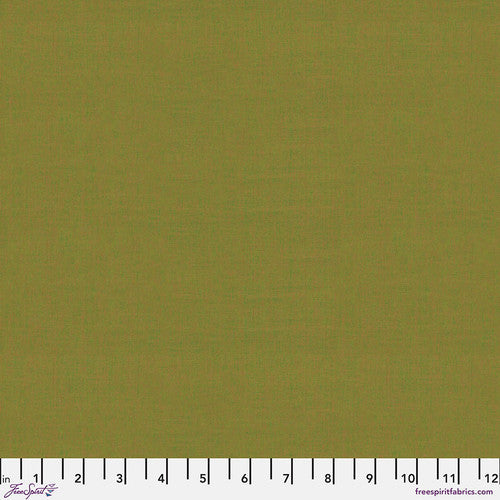 Kaffe Fassett Woven Shot Cotton Solid Algae Fabric