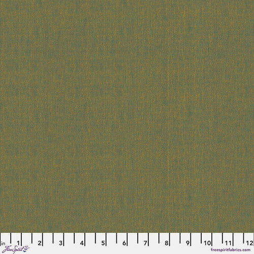 Kaffe Fassett Woven Shot Cotton Solid Moss Fabric
