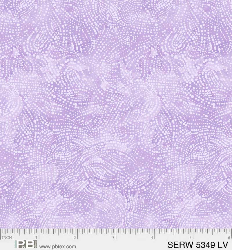 P & B Textiles Serenity Light Violet Serene Texture 108" Wide Back Fabric