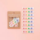 Rainbow Handmade Woven Labels From Sarah Hearts