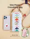 Slim Phone Crossbody Pattern By Minki Kim