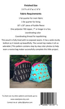 Sweet Jane's Lovely Little Pouch Pattern