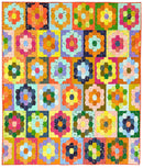 Sew Kind Of Wonderful Hexie Meadow Quilt Pattern