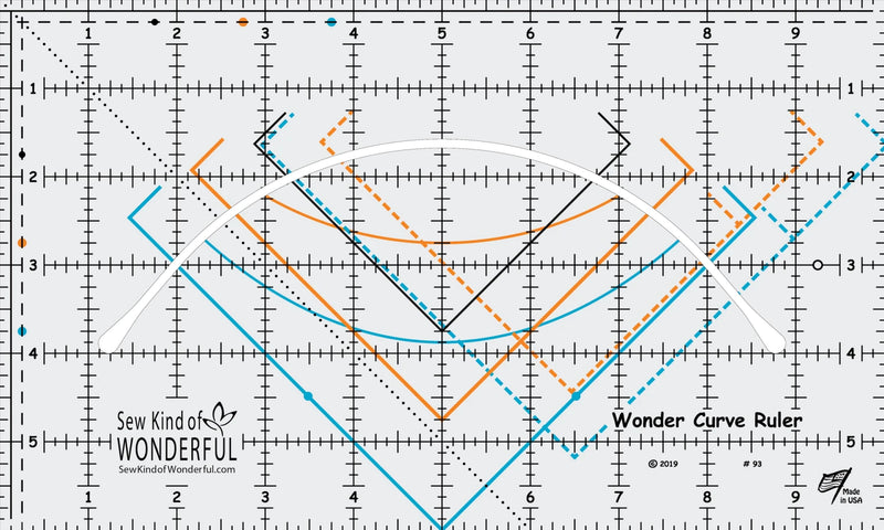 Sew Kind Of Wonderful Wonder Quick Curve Ruler