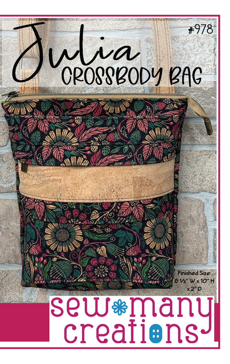 Sew Many Creations Julia Crossbody Bag Pattern