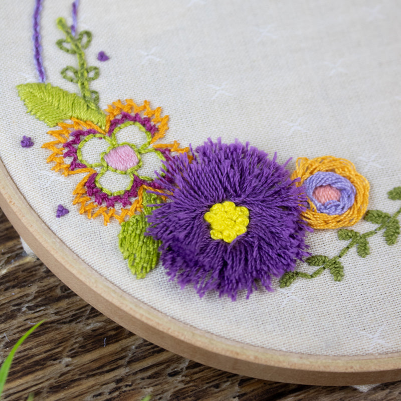 Embroidery 102: Intermediate Stitches Booklet