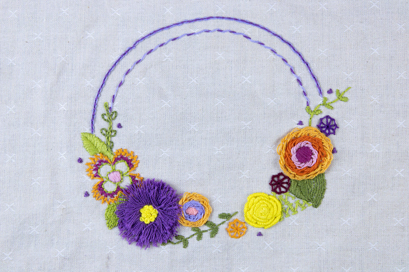 Embroidery 102: Intermediate Stitches Booklet