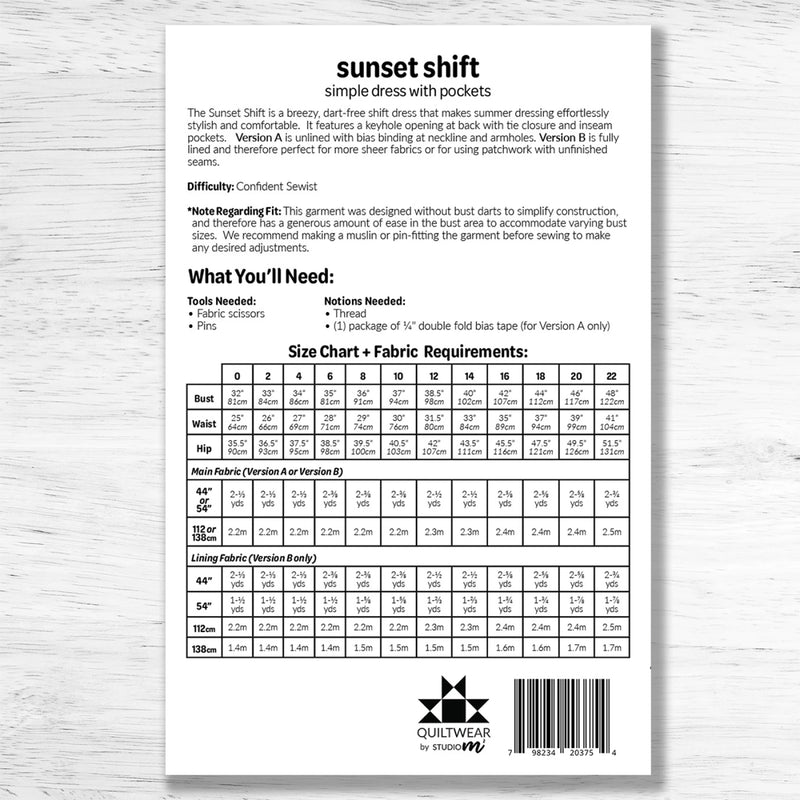 Sunset Shift Pattern