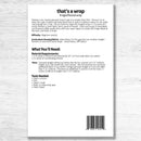 That's A Wrap Dress Pattern