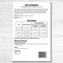 The Completer Garment Pattern