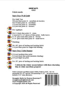 Snow Days Wall Hanging And Table Topper Pattern