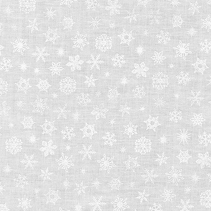 Robert Kaufman Mini Madness Snowflakes Fabric