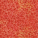 Robert Kaufman Leaf Blown Tomato Batik Fabric