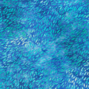 Robert Kaufman Leaf Blown Surf Batik Fabric