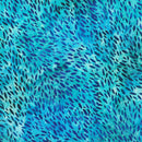 Robert Kaufman Leaf Blown Water Batik Fabric