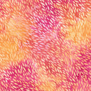 Robert Kaufman Leaf Blown Honeysuckle Batik Fabric