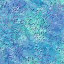 Robert Kaufman Leaf Blown Periwinkle Batik Fabric