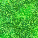Robert Kaufman Leaf Blown Green Batik Fabric
